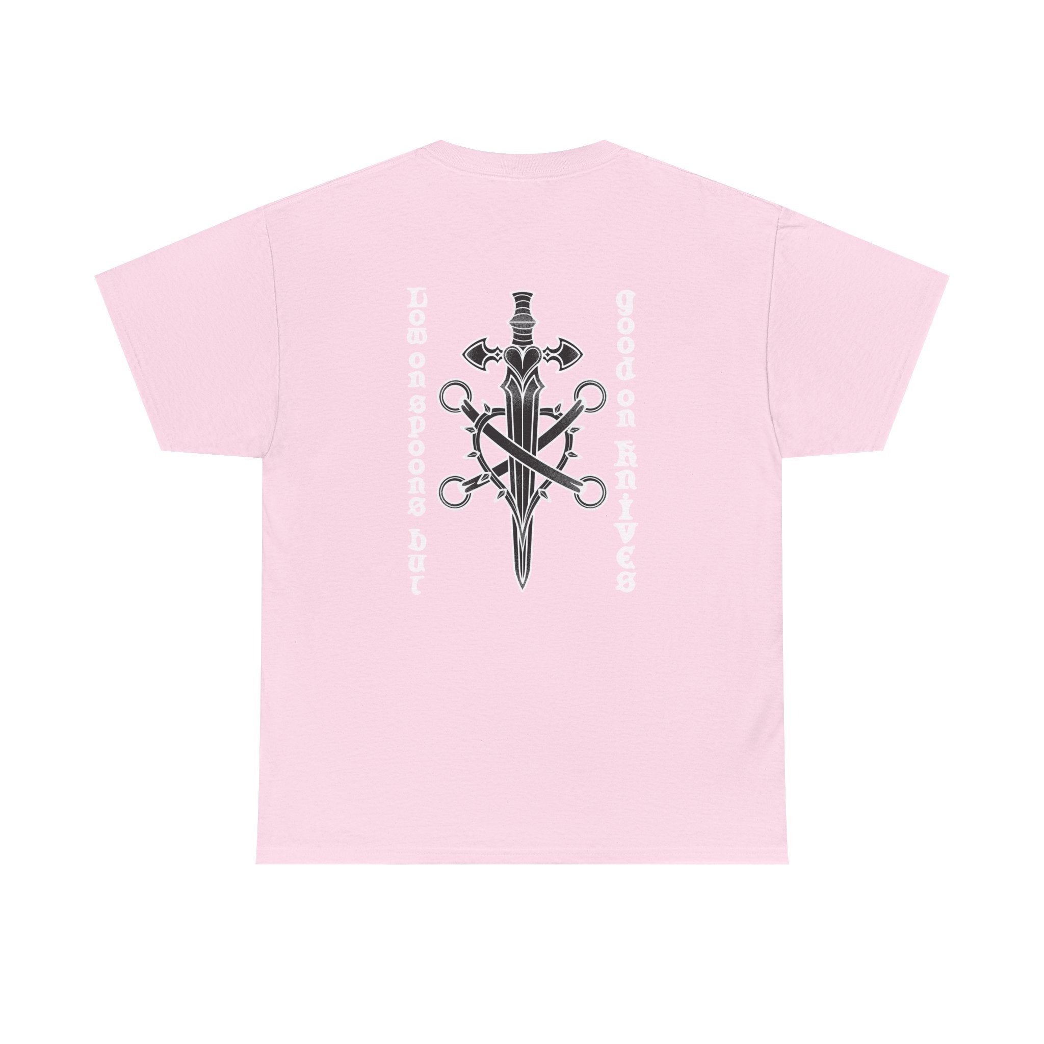 No spoons Unisex Heavy Cotton Tee