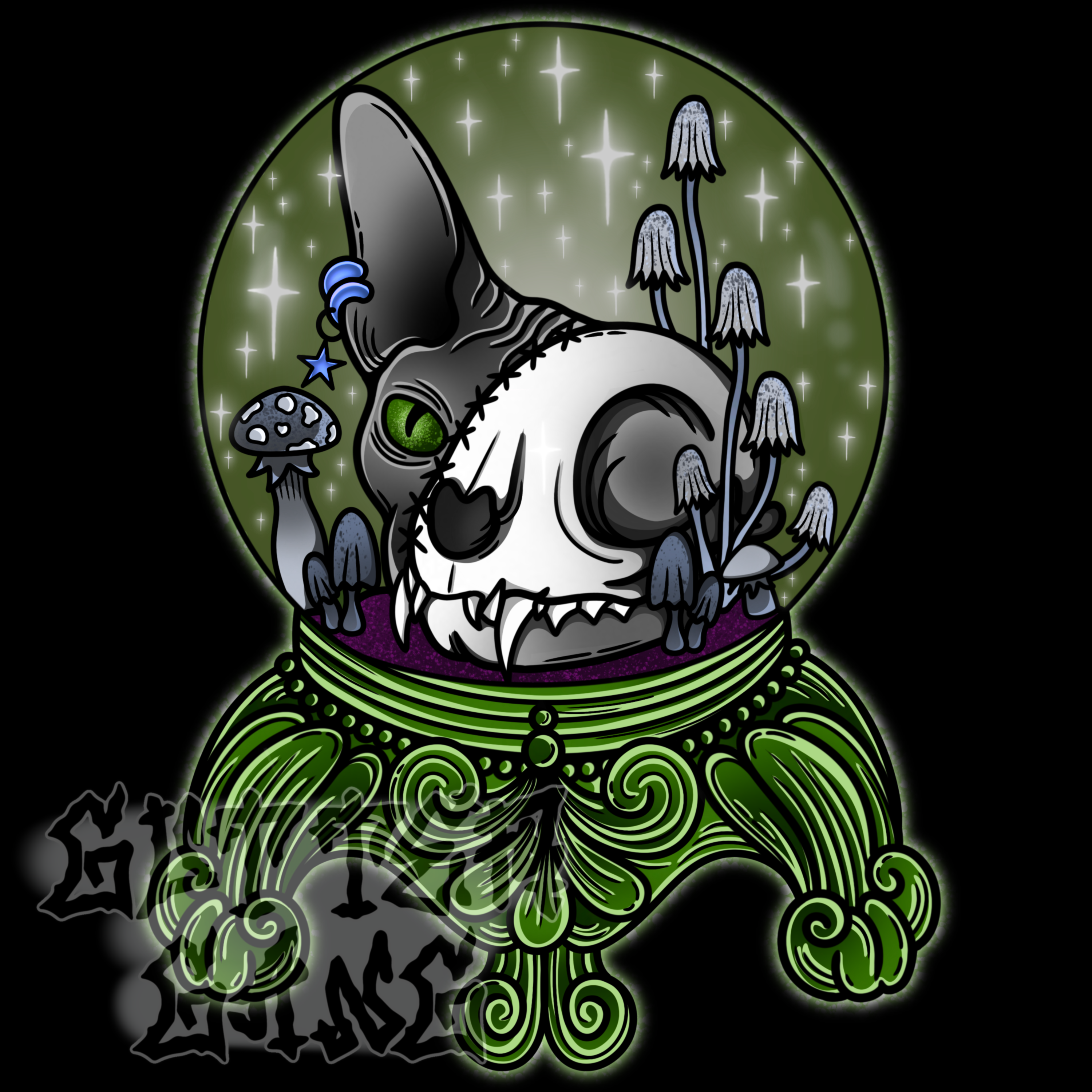 Oddity Kitty #1 PNG