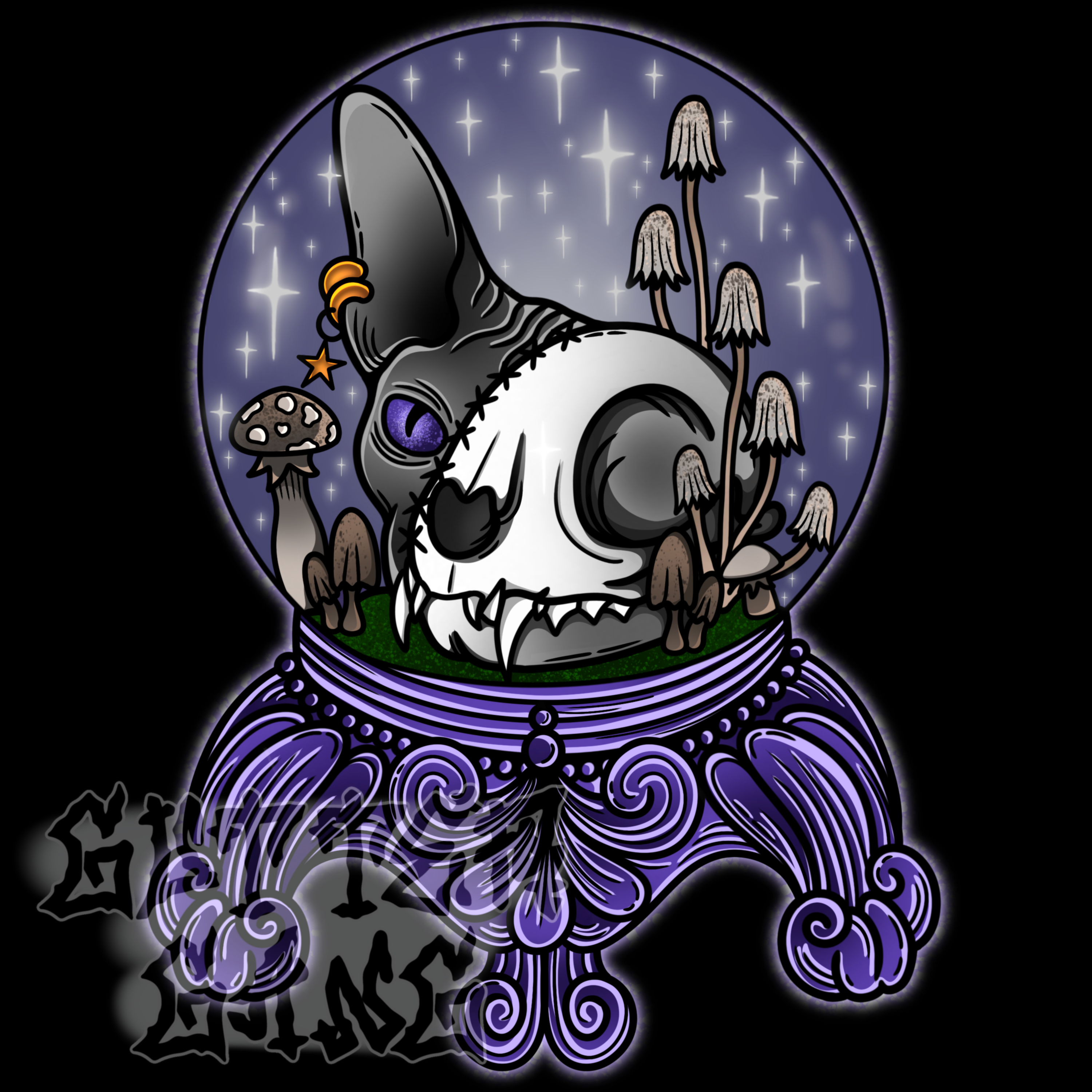 Oddity Kitty #2 PNG