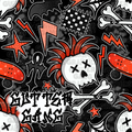 Red Punk Sk8 Seamless File