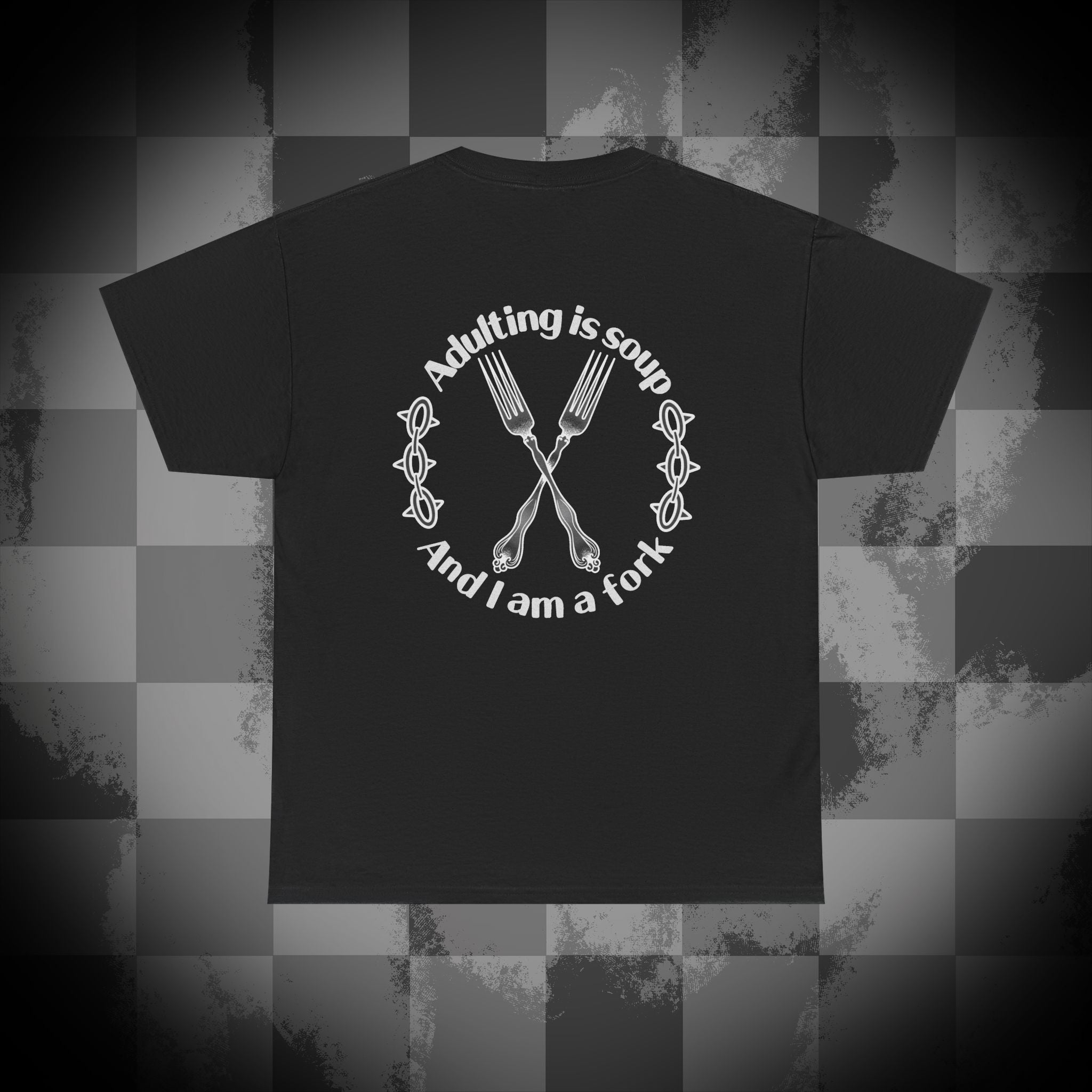 Adulting is hard Unisex Heavy Cotton Tee