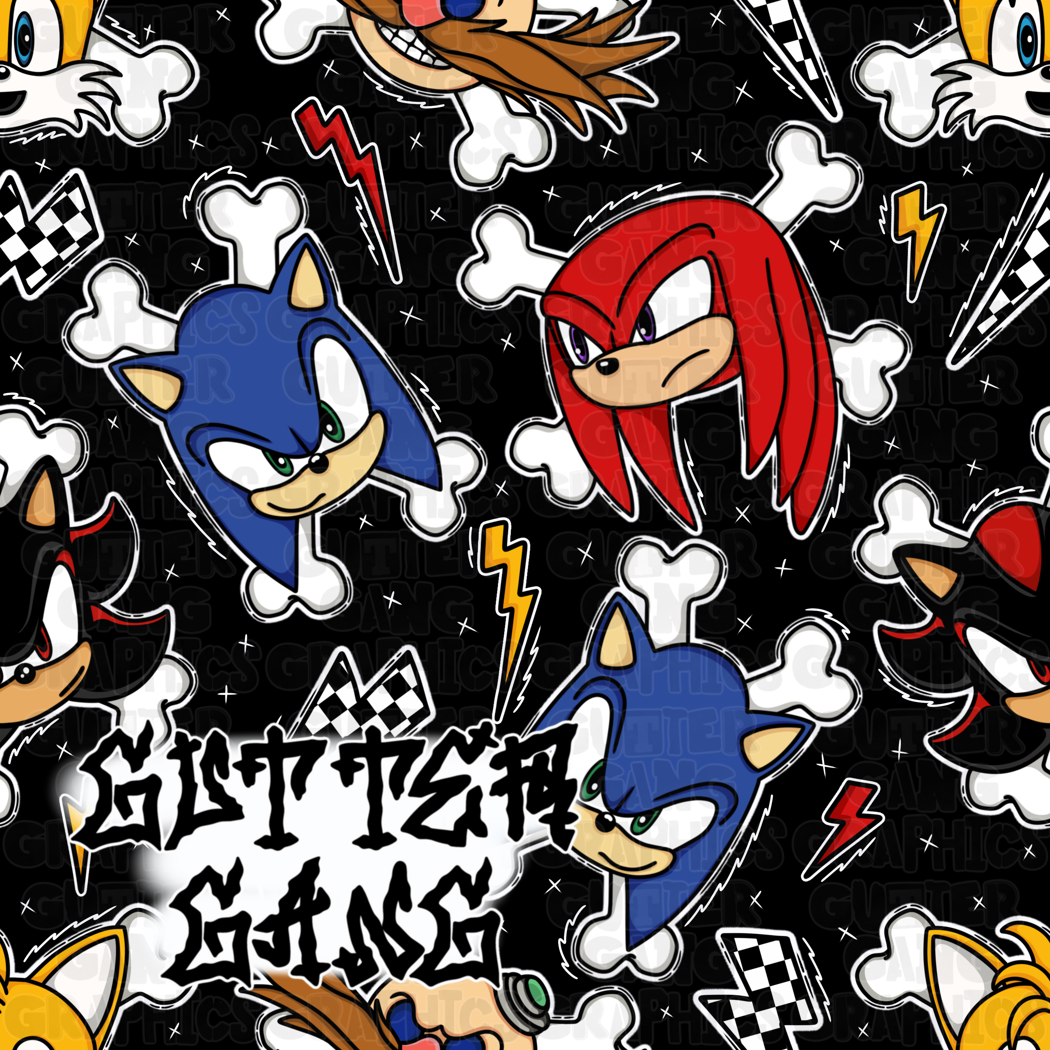 Gotta Go Fast All Characters PNG