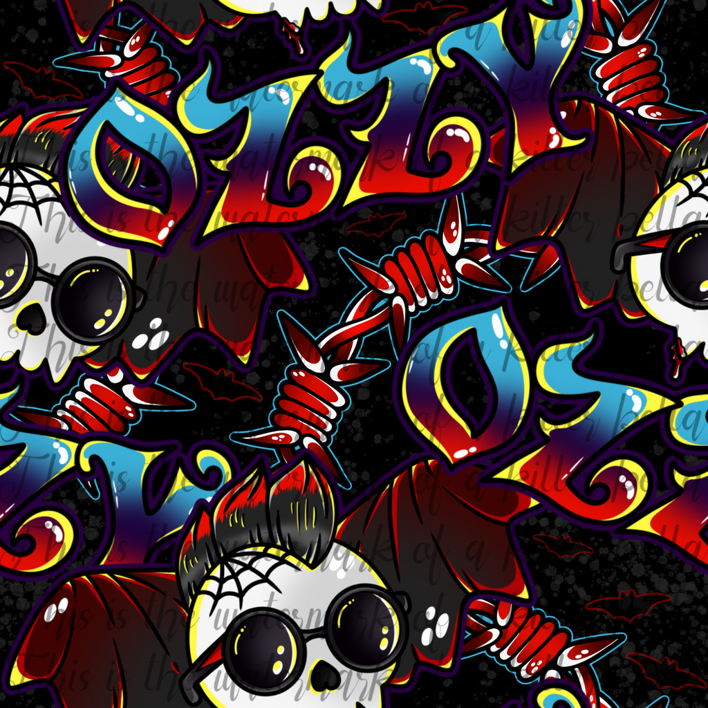 Bat Boy Ozzy Seamless File