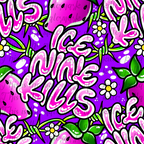 Strawberry INK Seamless File