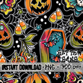 Traditional Halloween Seamless File
