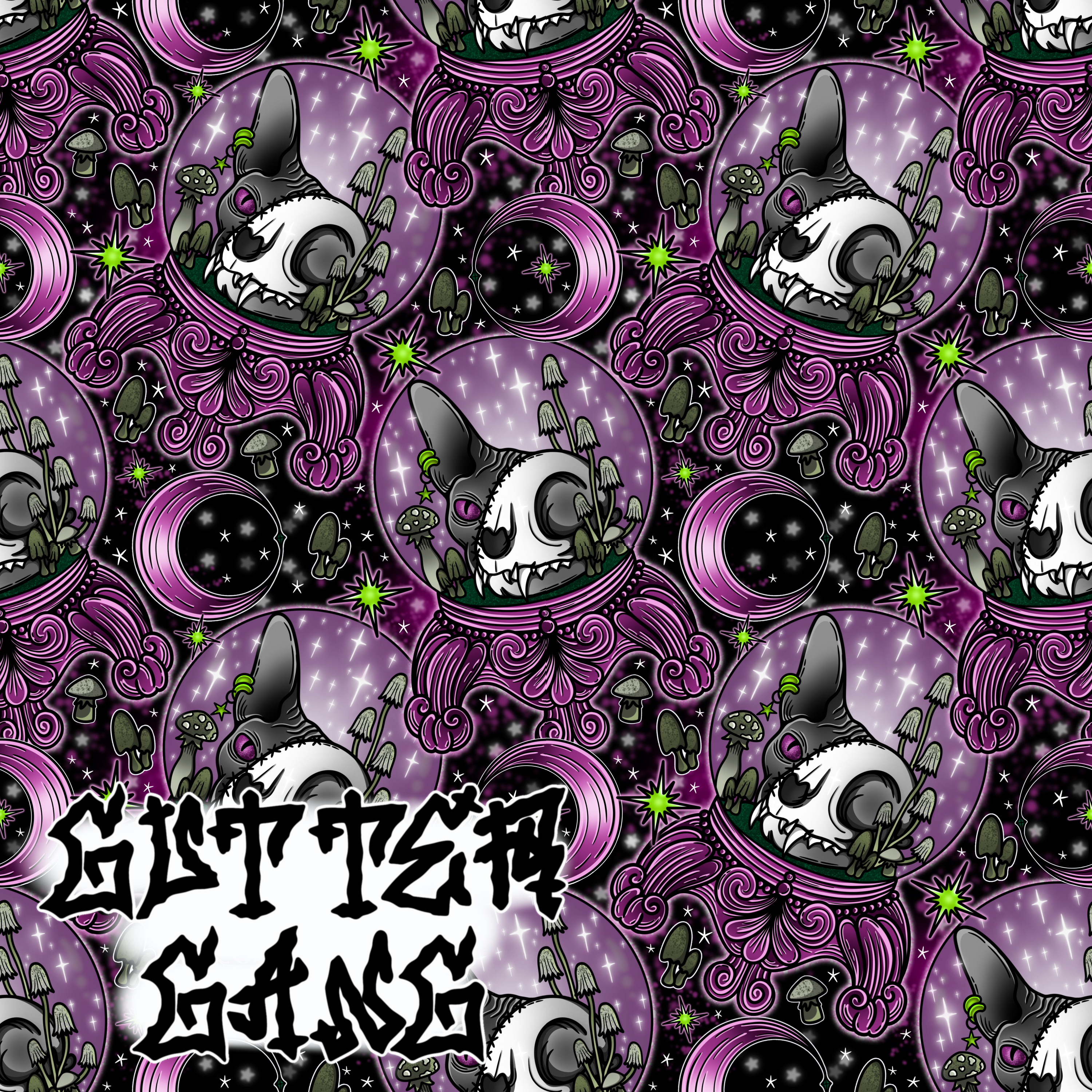 Oddity Kitty #1 Seamless File