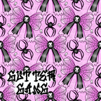 Creepy Coquette Pink #1 Seamless File