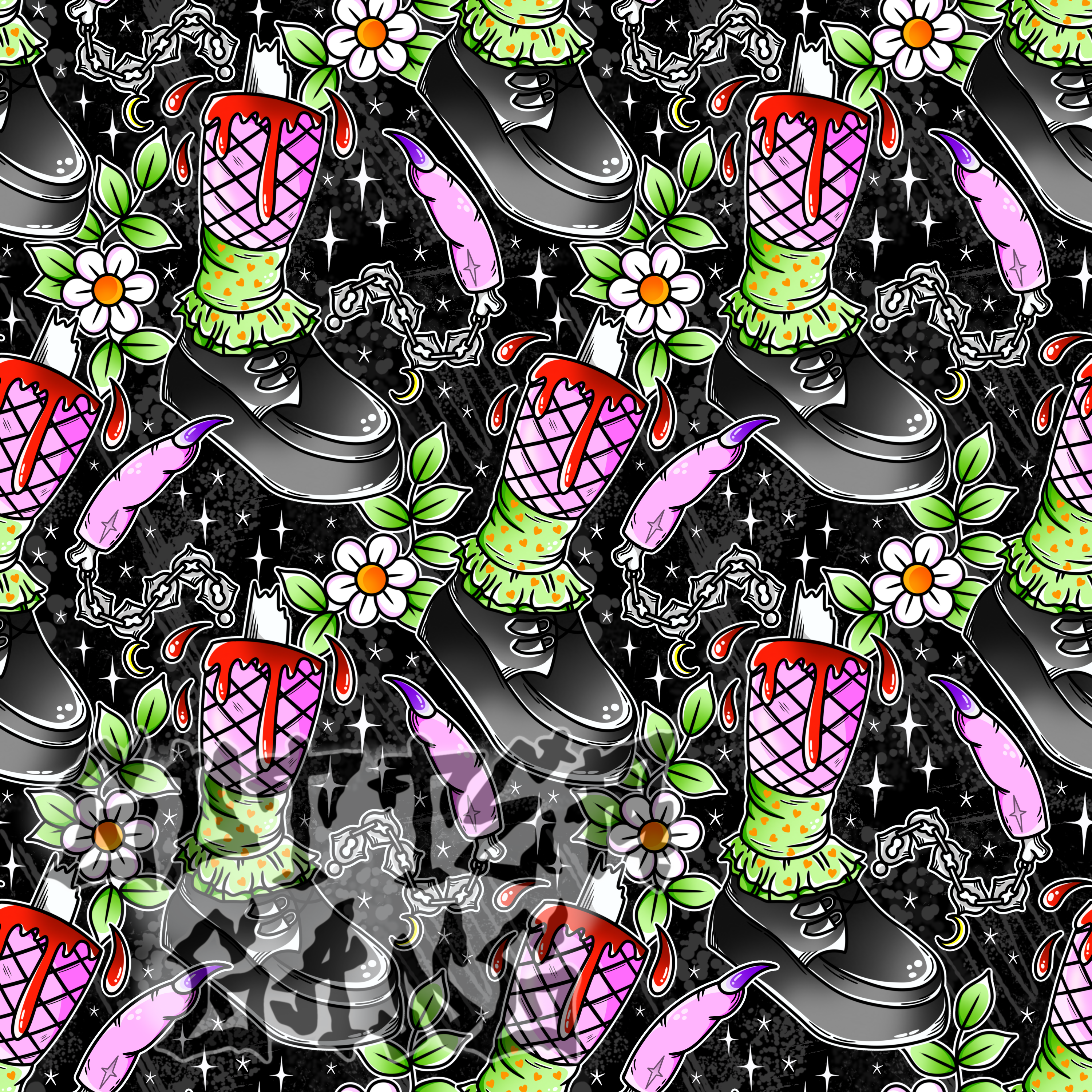 Undead Babe #1 Seamless File