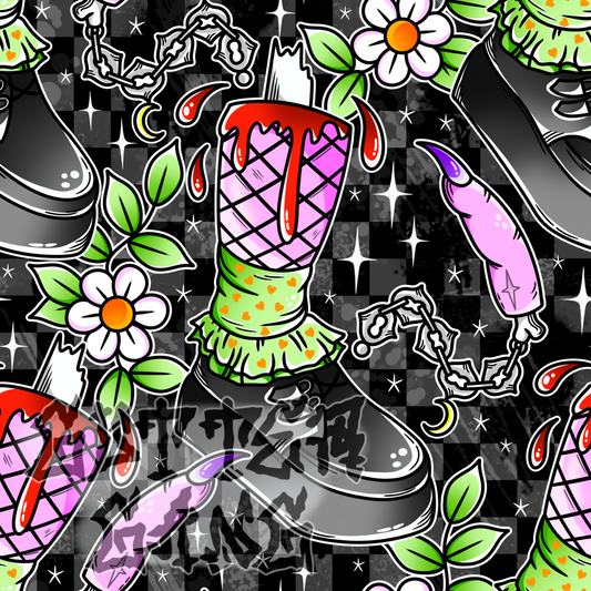 Undead Babe #4 Seamless File