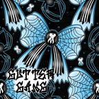 Creepy Coquette Blue #2 Seamless File