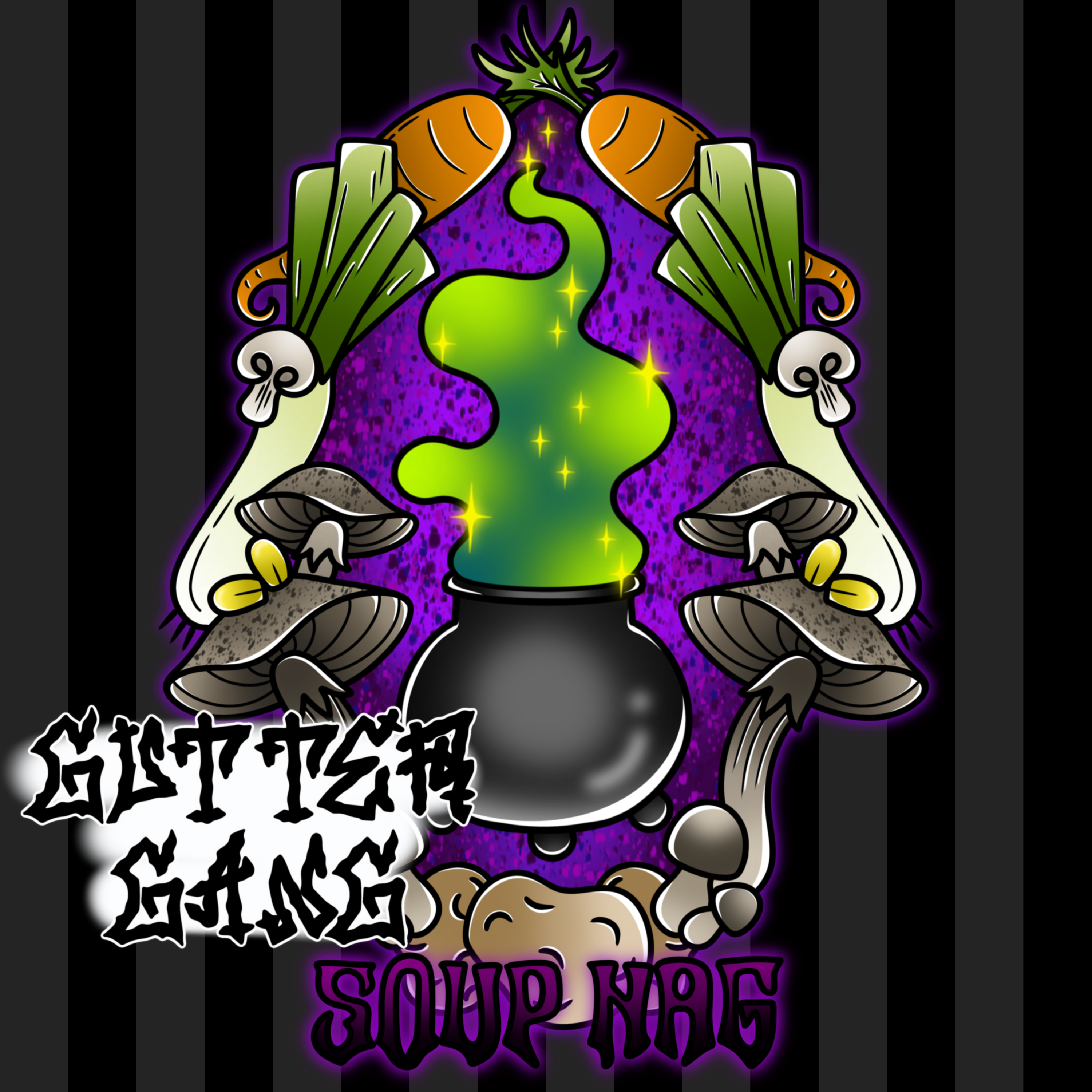 Purple Soup Hag PNG