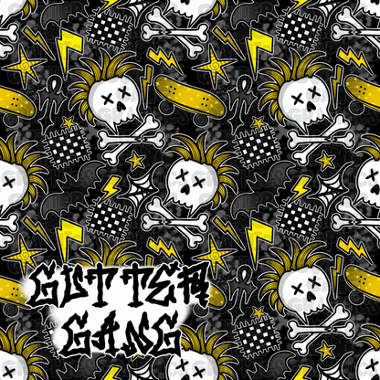 Yellow Punk Sk8 Seamless File