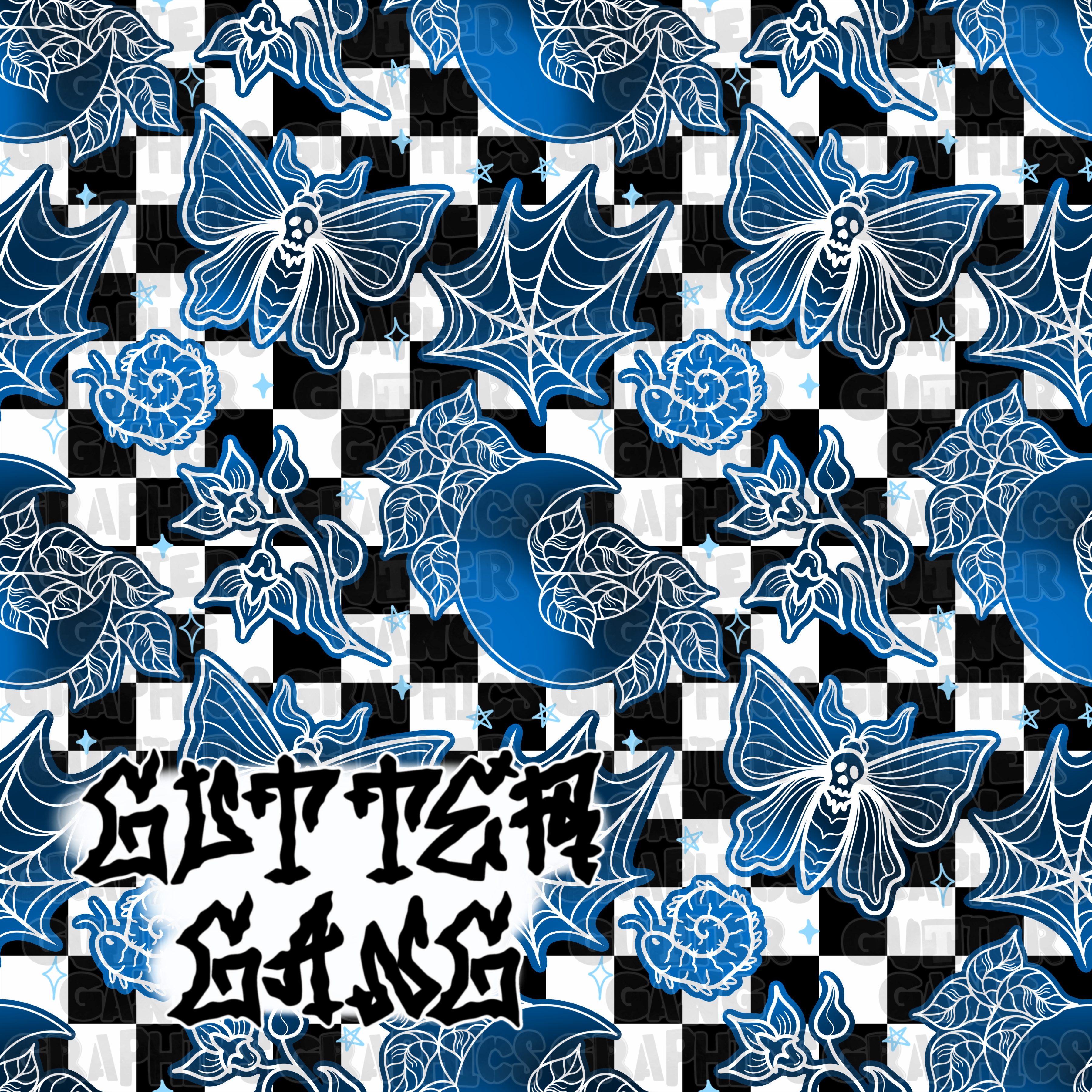 Moonlit Blue 2 pack Seamless File