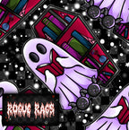 Bookish Ghostie #1 Seamless File
