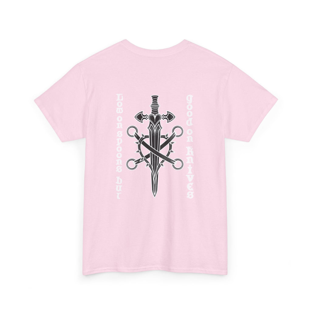 No spoons Unisex Heavy Cotton Tee