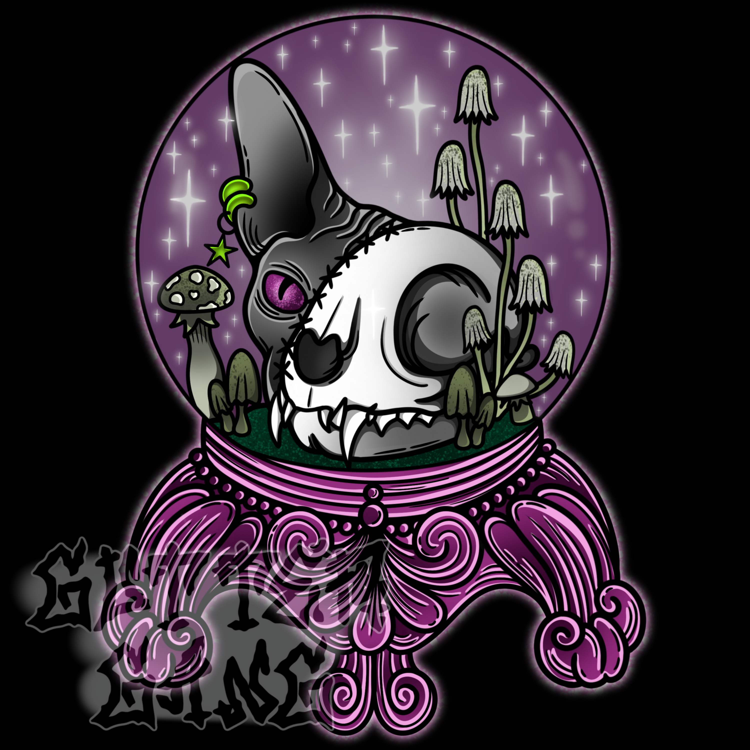 Oddity Kitty #4 PNG