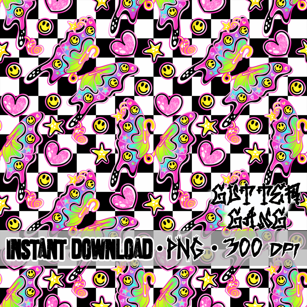 90s Girl Seamless File