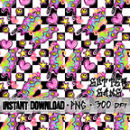 90s Girl Seamless File