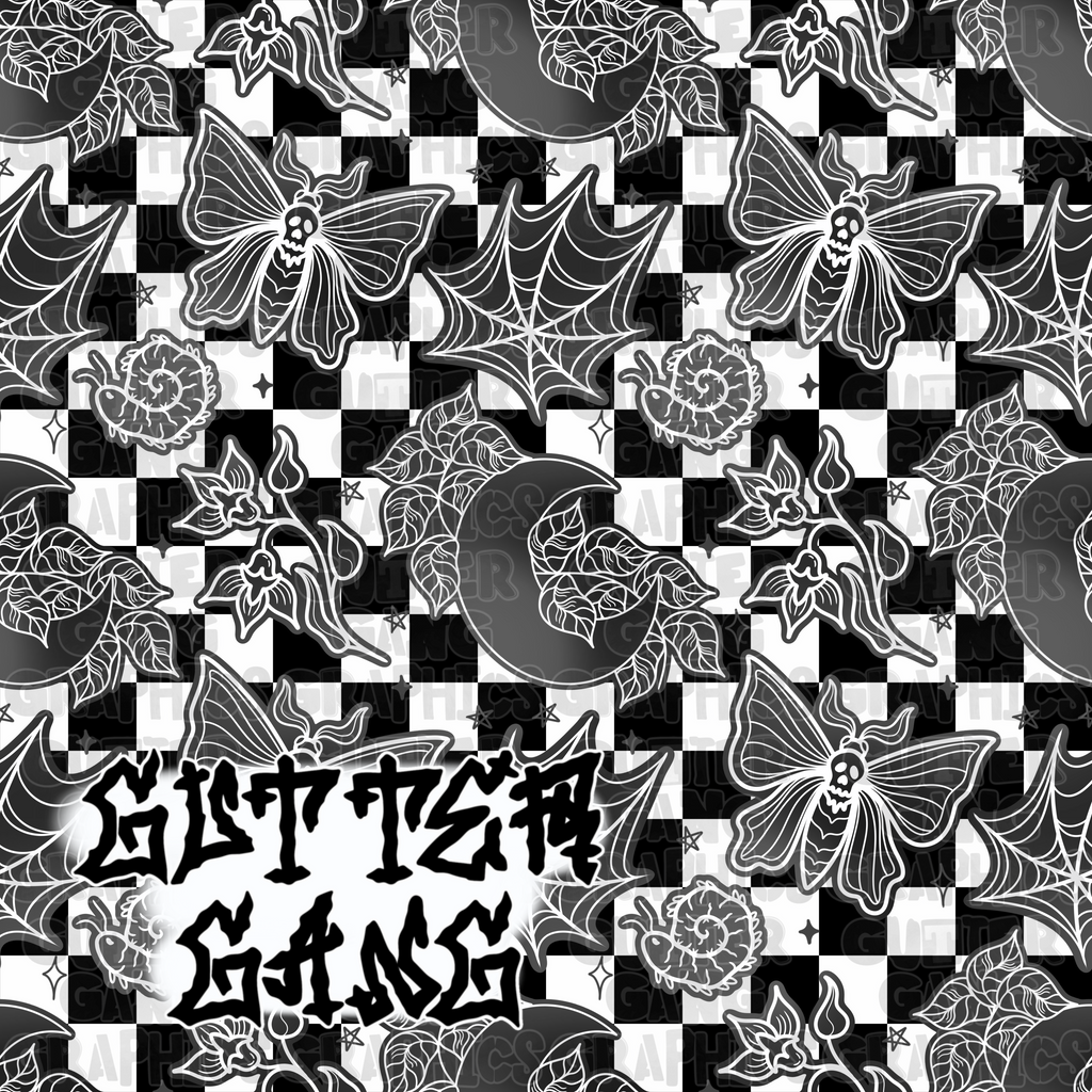 Moonlit b&w 2 pack Seamless File