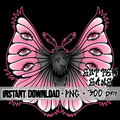 Flying Beauty peach PNG