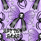 Creepy Coquette Purple #1 Seamless File