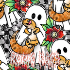 Leopard Gecko Ghostie #2 Seamless File