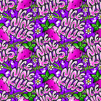 Strawberry INK Seamless File