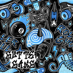 Blue Roller Ghoul Seamless File