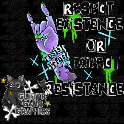 FREE Resist Refuse Seamless & PNG Pack