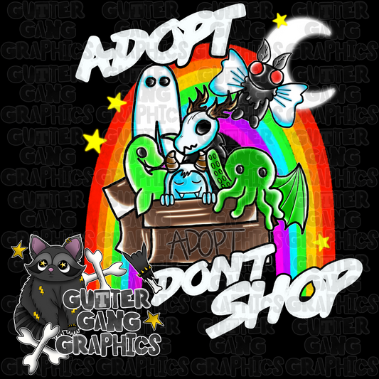 Adopt Don’t Shop PNG