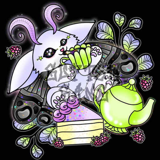 Moth Tea Party PNG