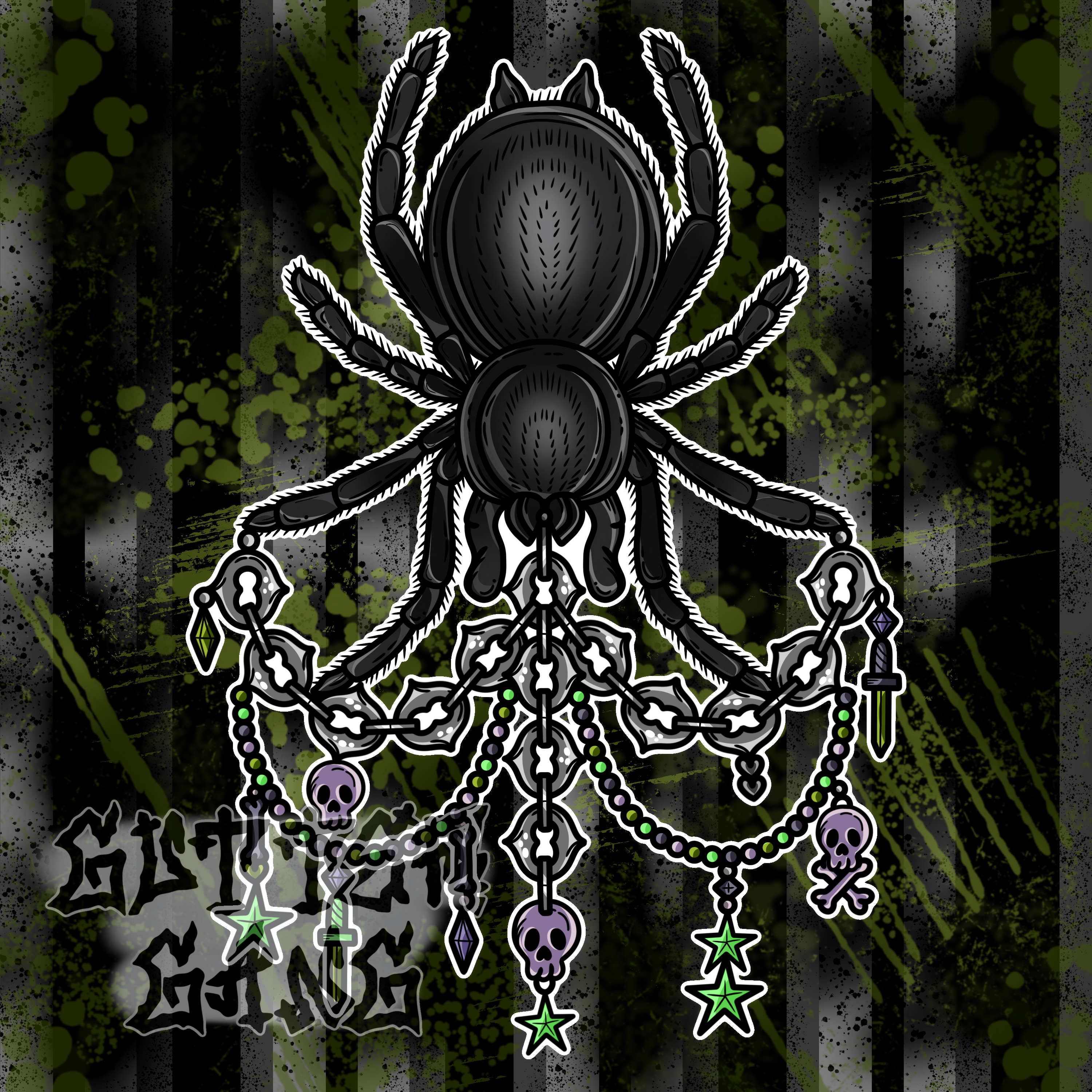 Spiderweb Charms #1 PNG