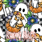Leopard Gecko Ghostie #1 Seamless File