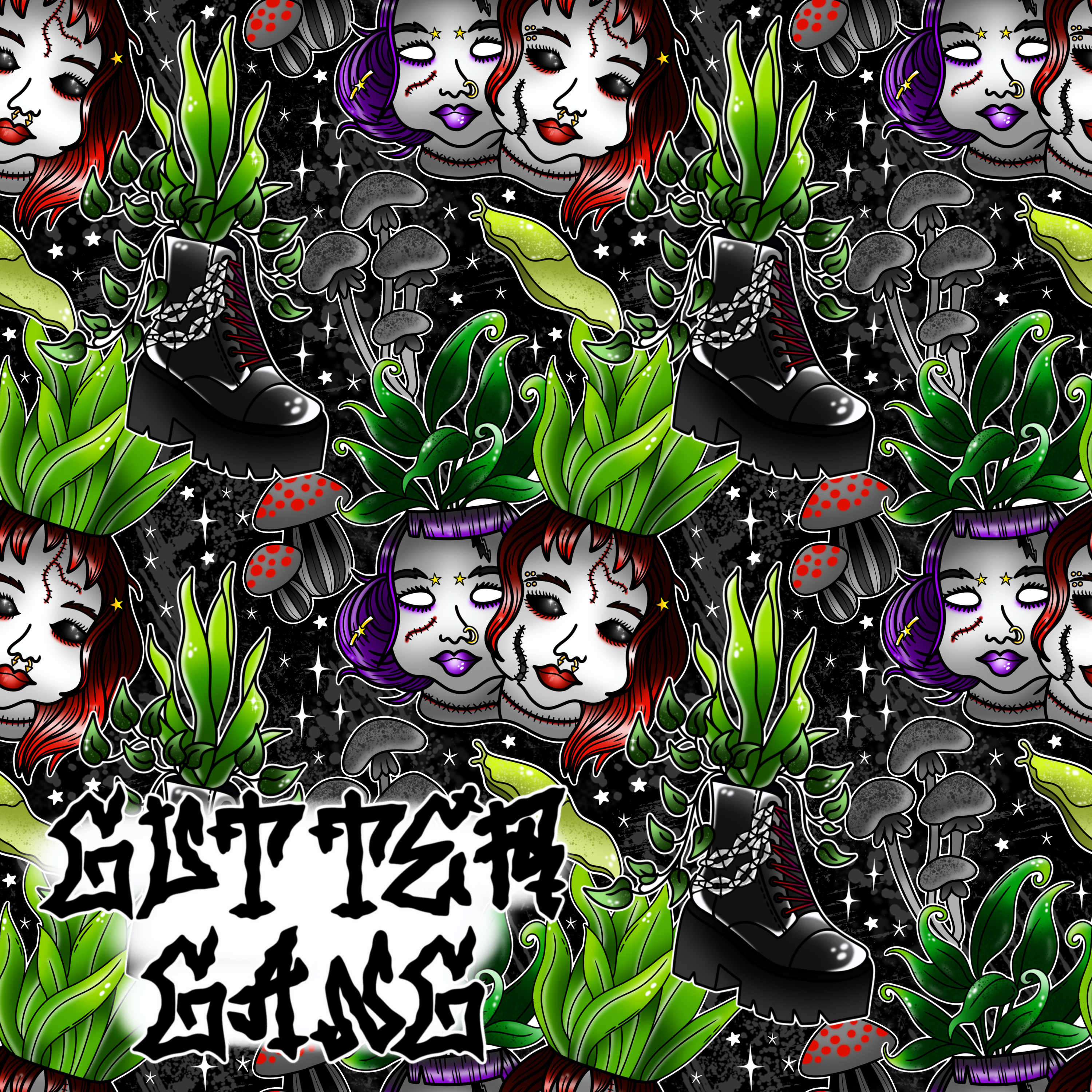 Conjoined Planter Seamless File