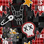 Nice is punk *red* Seamless File