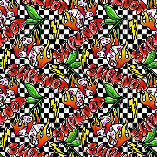 Flame Dice Seamless File