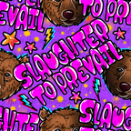 Pink STP Bear Seamless File