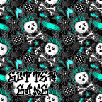 Teal Punk Sk8 Seamless File