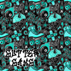 Teal Roller Ghoul Seamless File