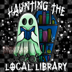 Haunting the local library/bookstore #4 PNG