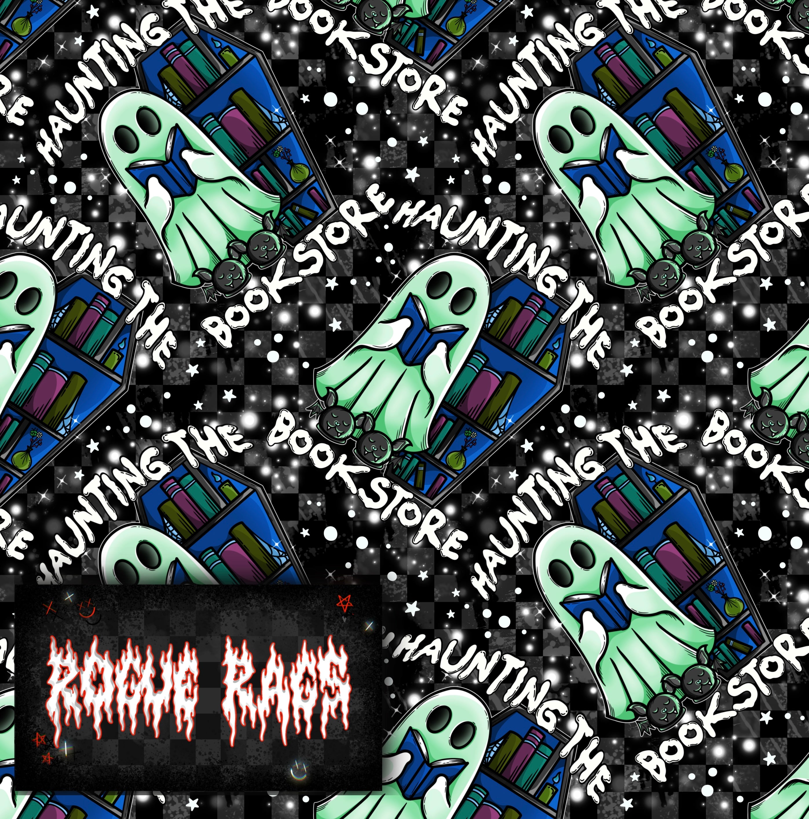 Haunting the bookstore #2 Seamless File