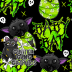 Baby Bat Green Colorway Seamless File