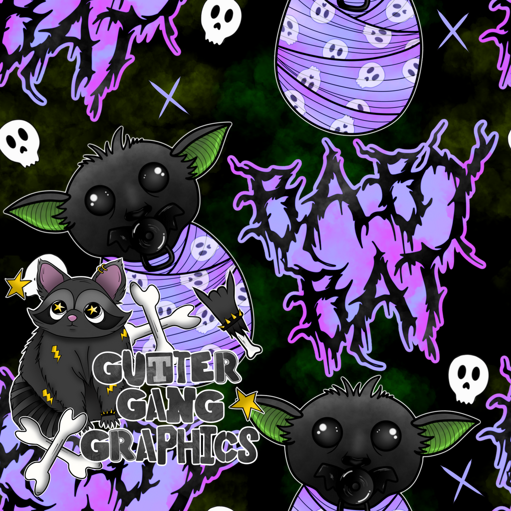 Baby Bat Purple Colorway Seamless File