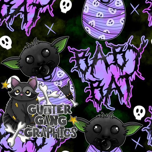 Baby Bat Purple Colorway Seamless File