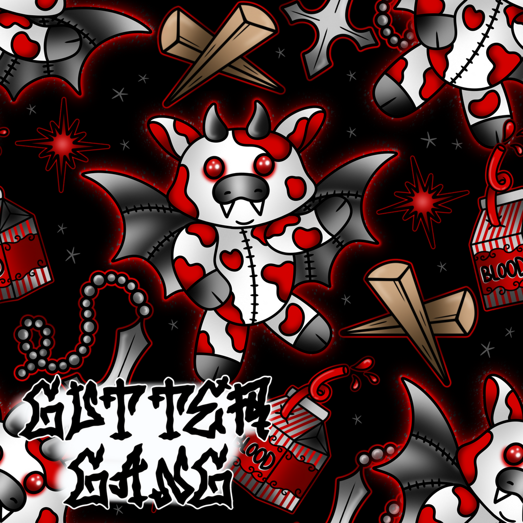 Vampire Cow Seamless File