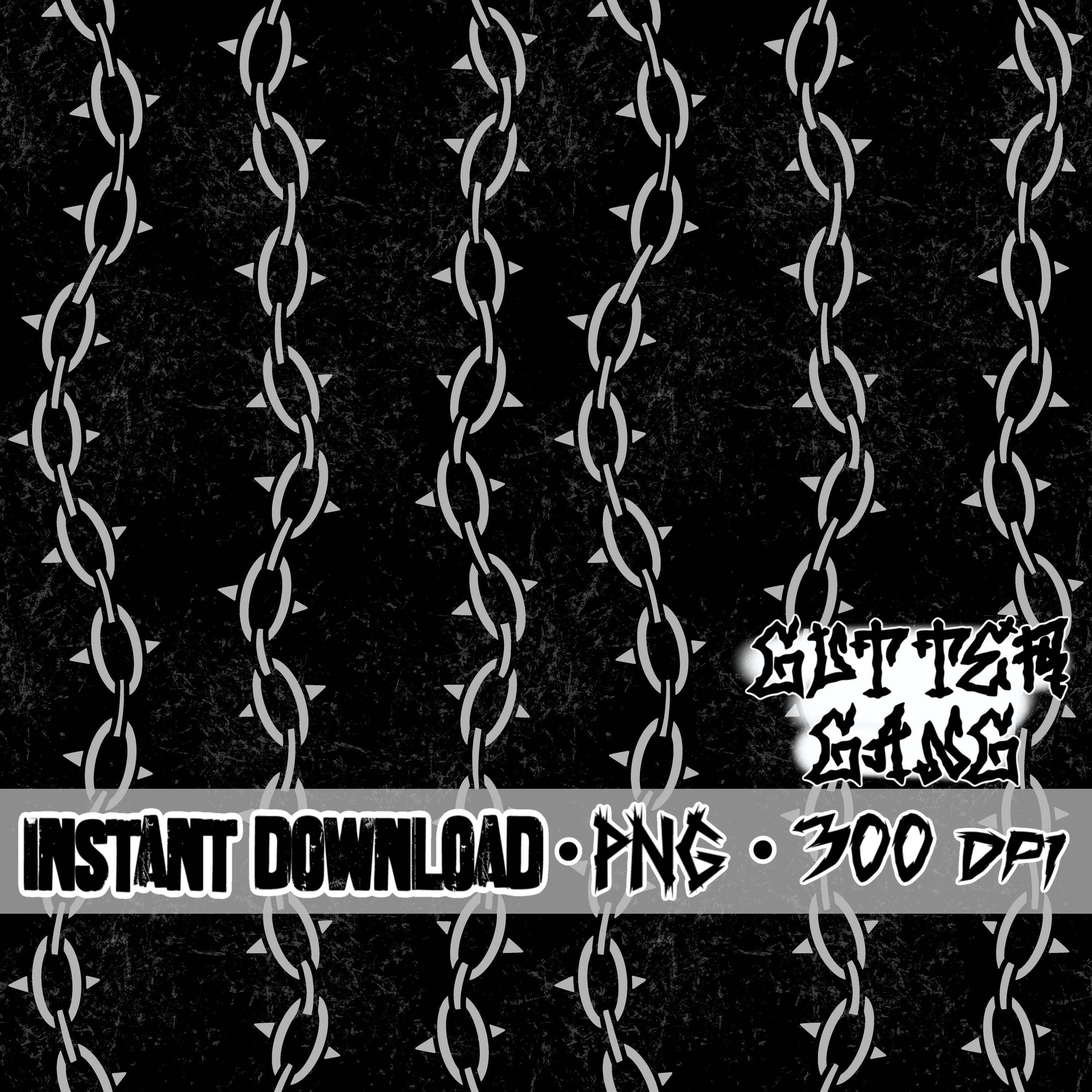 Grunge Chains Seamless File