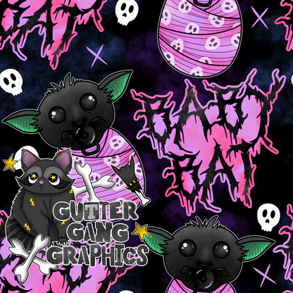 Baby Bat Pink Colorway Seamless File