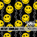 Yellow Smiley Coord Seamless File