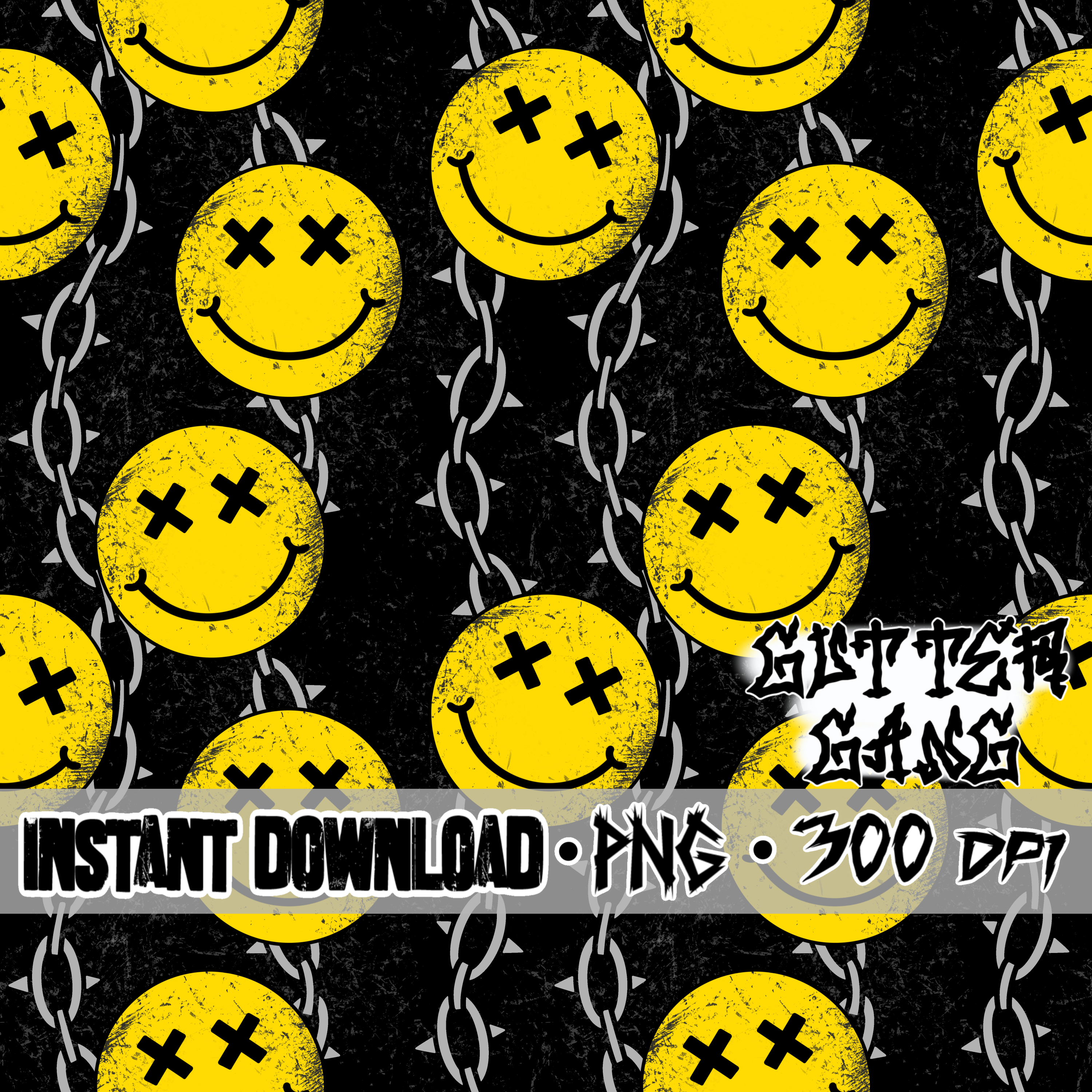 Yellow Smiley Coord Seamless File
