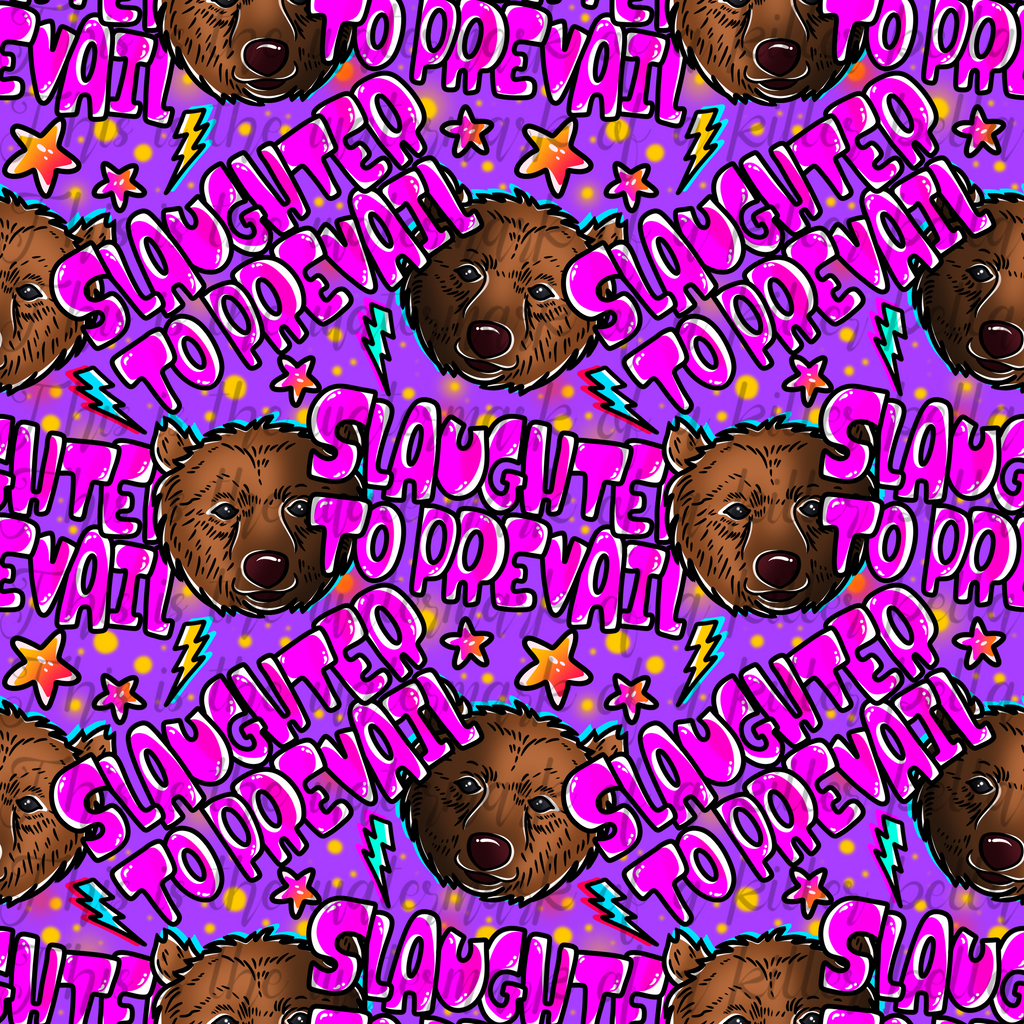 Pink STP Bear Seamless File
